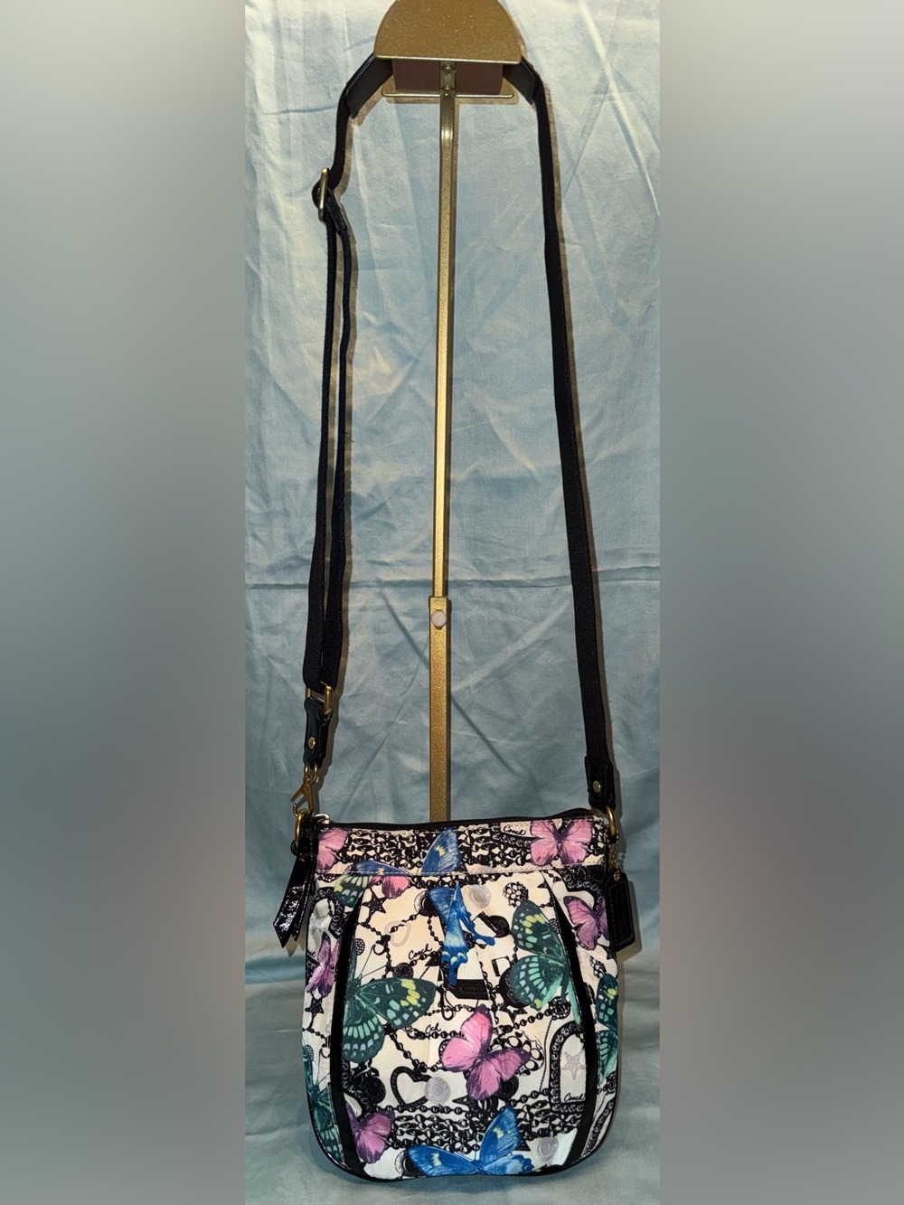 Coach Rare Magic Butterfly Swingpack Crossbody Style 42603
